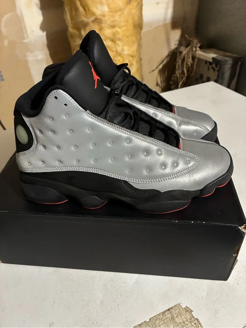 Jordan reflective silver